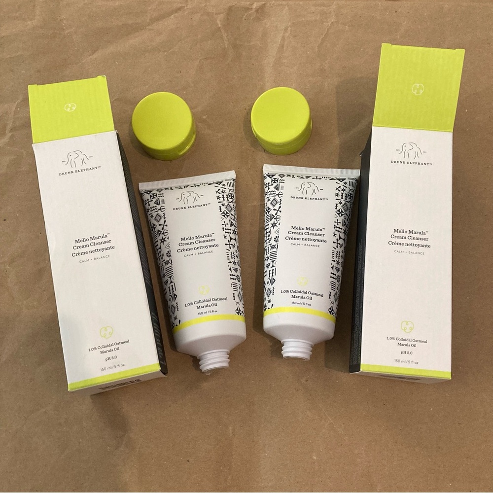 2 x Drunk elephant cleanser